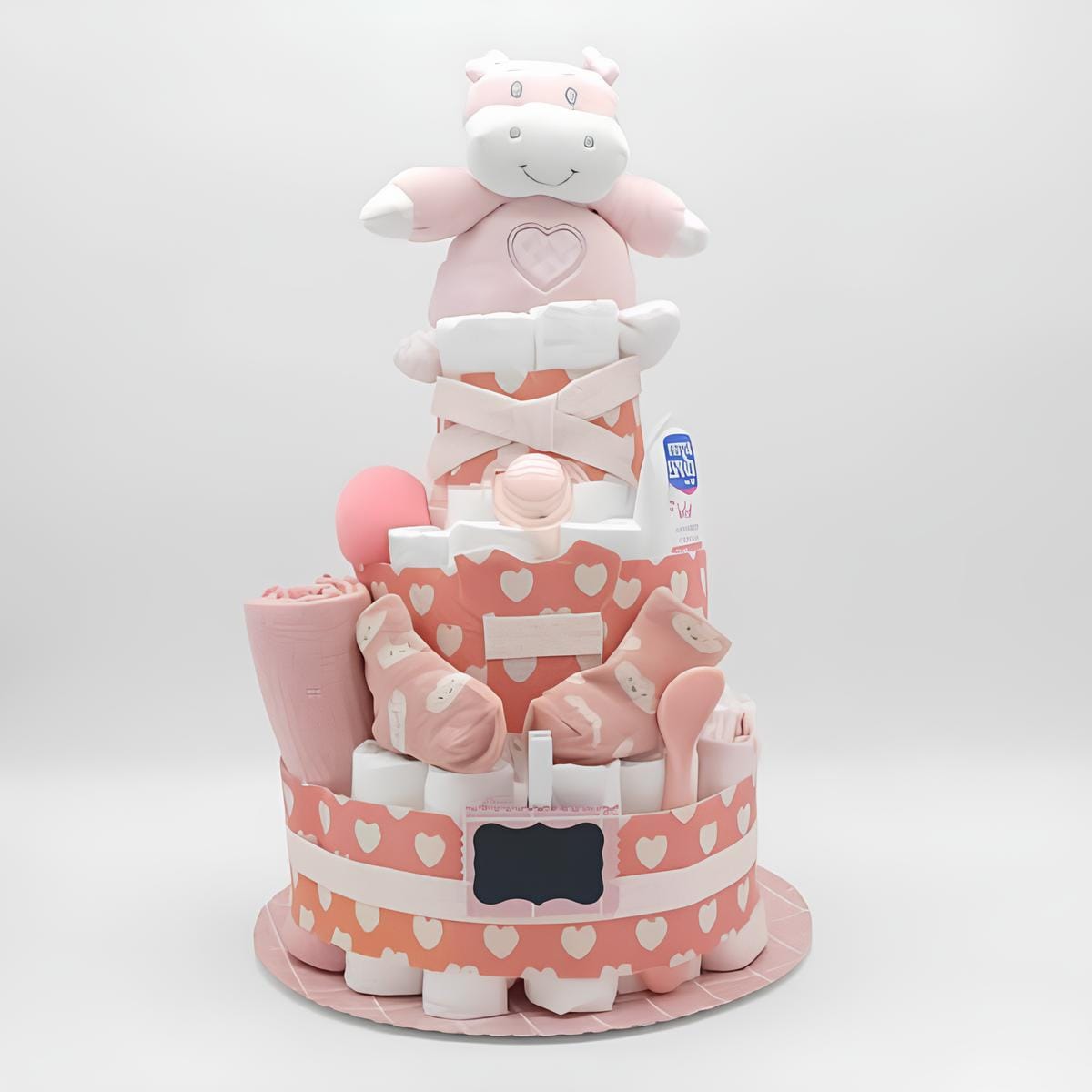 Tarta de pañales bebe