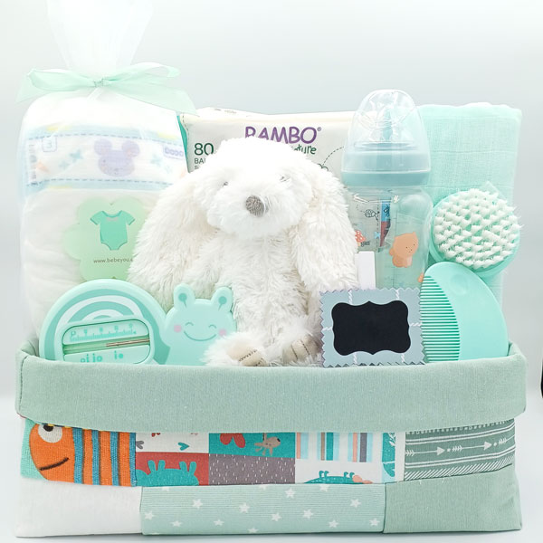 Canastilla bebé Patchwork