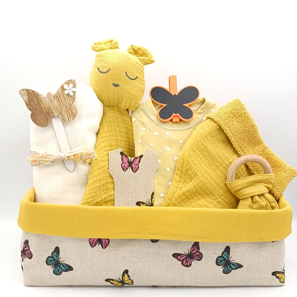 Canastilla Para Bebés Mariposas