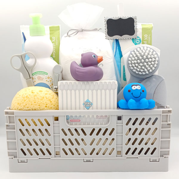 Canastilla de bebe duck